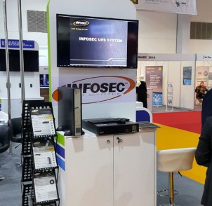 Infosec UPS System at Intersec 2017 (Dubaï)